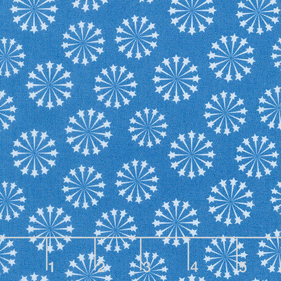 American Spirit - Starbursts Blue Yardage