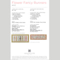 Digital Download - Flower Fancy Runners Quilt Pattern by Missouri Star