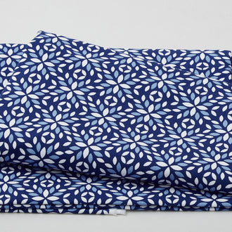Anthem - Tiles Dark Blue 2 Yard Cut