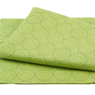 Sew Little Time - Quilting Circles Light Green 3 Yard Cut