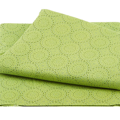 Sew Little Time - Quilting Circles Light Green 3 Yard Cut