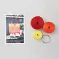 Market Tote Seat Belt Kit - Large Red/Orange/Yellow Alternative View #1
