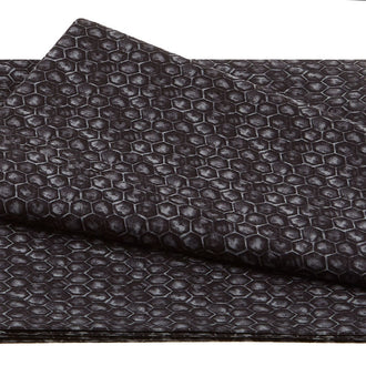 Show Me The Honey - Honeycomb Charcoal 2 Yard Cut