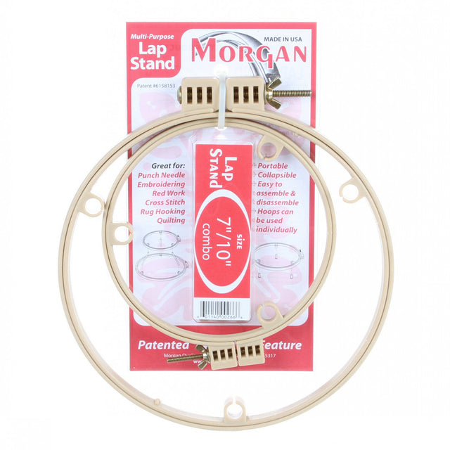 Morgan No-Slip Lap Stand Size 7" & 10" Hoop Combo Primary Image
