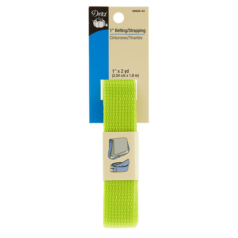 1" Polypro Purse Strapping - Lime Primary Image