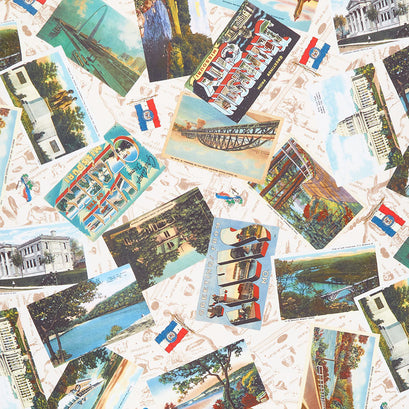 Missouri Shop Hop 2022 - Postcards Vintage Yardage
