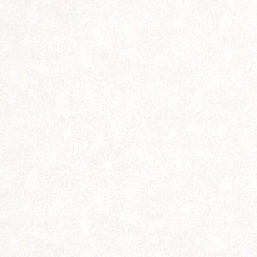 Solitaire Whites - Soft White - Blossom Soft White Yardage Primary Image