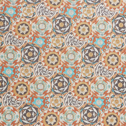 Southwest Vista - Baskets Tan Multi Yardage