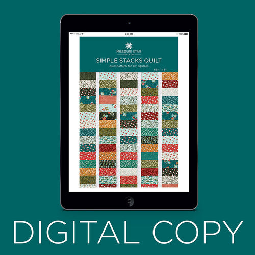 Digital Download - Simple Stacks Quilt Pattern by Missouri Star Primary Image