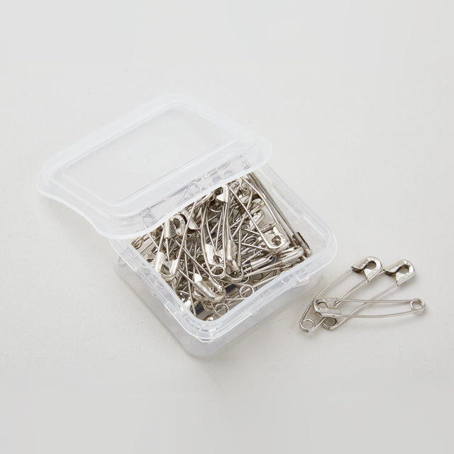 Approx 220pcs/box Mixed Size Iron Material Safety Pins For Diy