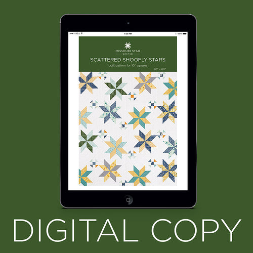Digital Download - Scattered Shoofly Stars Quilt Pattern by Missouri Star Primary Image