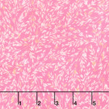 Unicorn Meadow - Sprigs Pink Yardage Primary Image