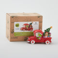 Jim Shore Dr. Seuss Grinch in Red Truck Ornament Alternative View #2