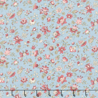 Antoinette - Picardie French Blue Yardage