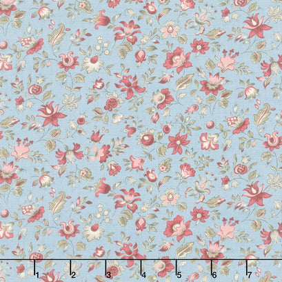 Antoinette - Picardie French Blue Yardage