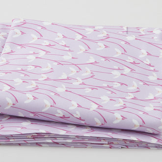 Arcadia - Snowdrops Lilac 3 Yard Cut