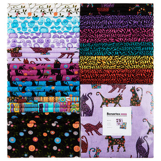 Folktown Cats Favorites 10" Squares
