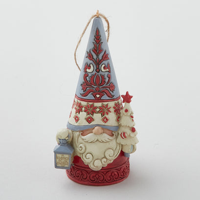Jim Shore Heartwood Creek Nordic Noel Gnome Tree Ornament