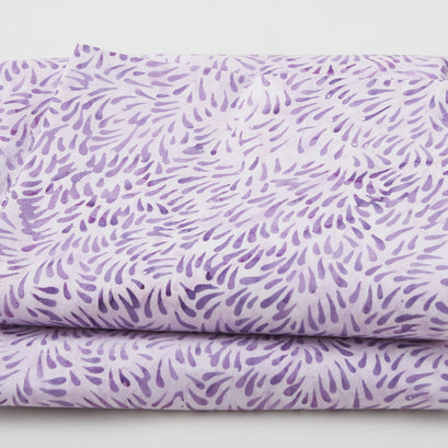 QE6: Splash Batiks - Spritz Lilac 2 Yard Cut