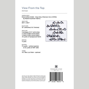 Digital Download - View From the Top Quilt Pattern by Missouri Star Alternative View #1