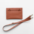Monroe Clutch and Card Case Kit - Hazelnut Pebble Faux Leather Alternative View #1