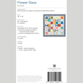Digital Download - Flower Glass Quilt Pattern by Missouri Star