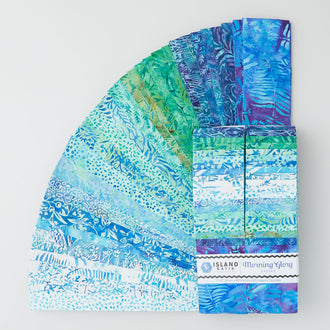 Morning Glory Batiks Strips