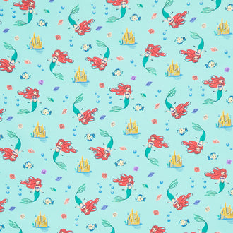 Disney - Princess Princess Ariel Green Yardage