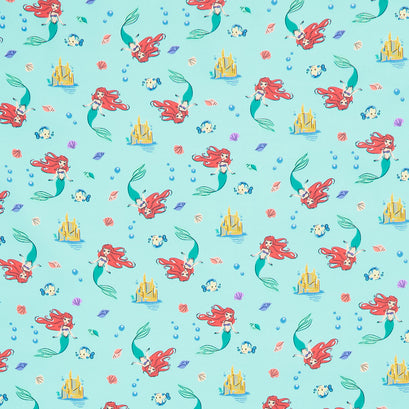 Disney - Princess Princess Ariel Green Yardage
