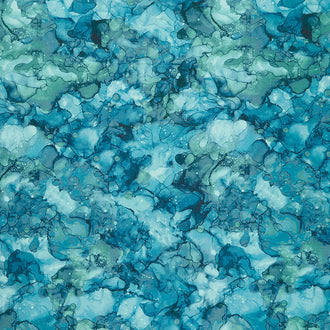 Soar - Texture Moody Blues Yardage