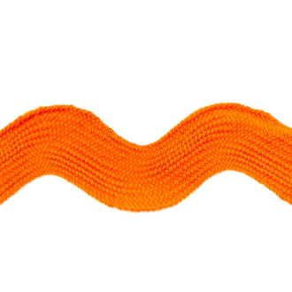Orange Jumbo Ric Rac (1 3/8" Poly)