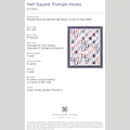 Digital Download - Half-Square Triangle Hooks Quilt Pattern by Missouri Star