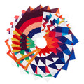Missouri Star Iron-on Patchwork Quilt Blocks - 5" x 5" Bright 20pk Alternative View #1