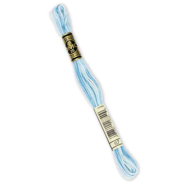 DMC Embroidery Floss - 67 Variegated Baby Blue Primary Image