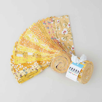 Handpicked Produce - Fanciful Florals Lemon Zest Rolie Polie 24 pcs.