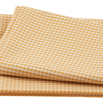 Lovely Bunch - Gingham Plaid Yellow 2 Yard Cut