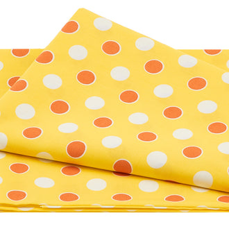 Five + Ten - Dots Yellow 2 Yard Cut