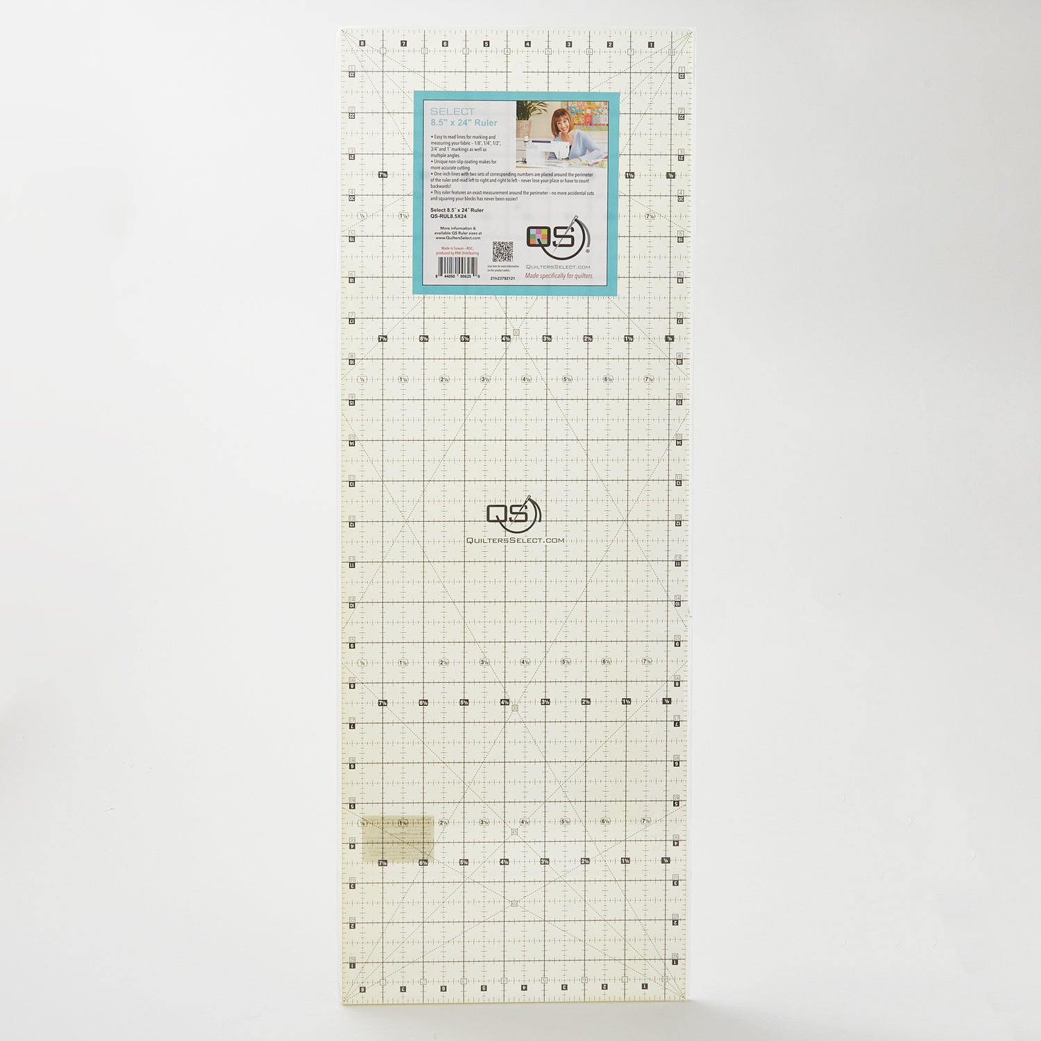 Quilters Select Non-Slip Ruler - 8.5