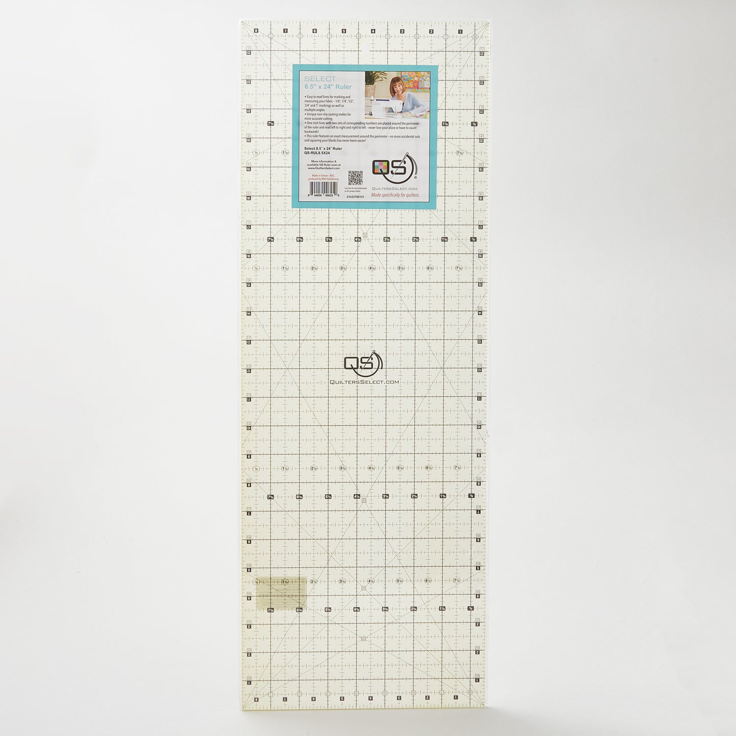Quilters Select Non-Slip Ruler - 8.5" x 24" Alternative View #1