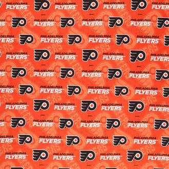 NHL - Philadelphia Flyers Tone on Tone Orange Yardage