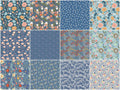 Handpicked Produce - Fanciful Florals Blueberry Burst Rolie Polie 24 pcs. Alternative View #2