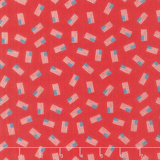 Stateside - Flag Apple Red Yardage