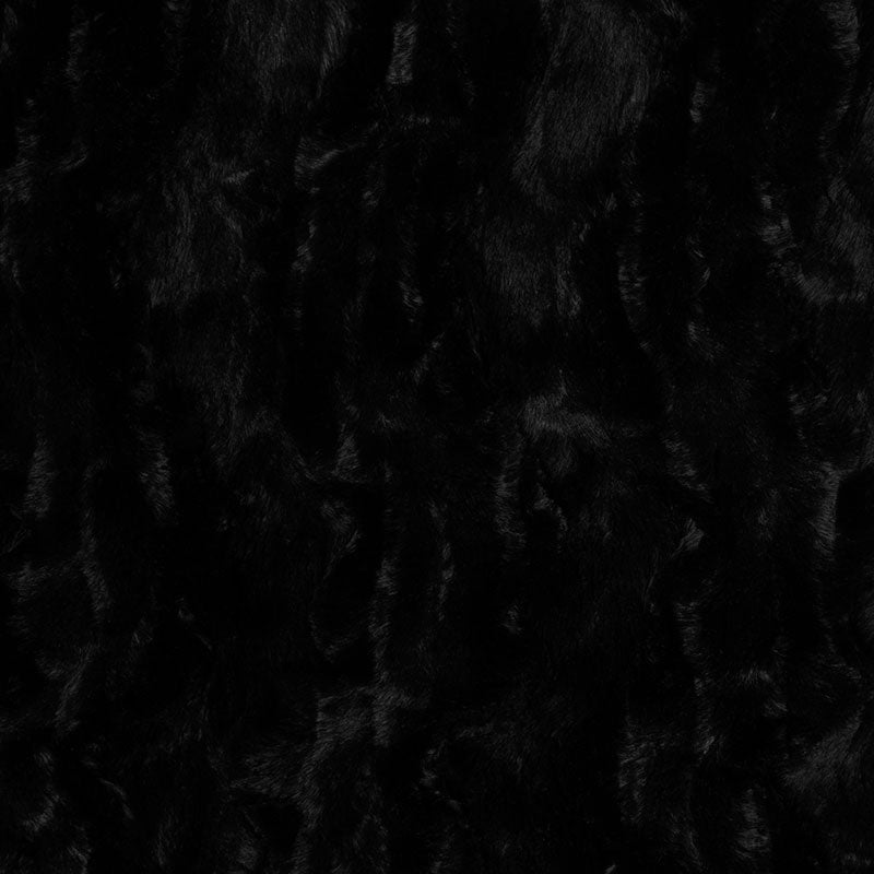 Luxe Cuddle® - Glacier Black Minky Yardage Primary Image
