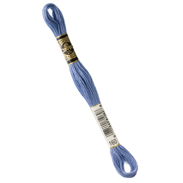 DMC Embroidery Floss - 160 Medium Gray Blue Primary Image