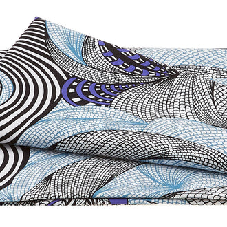 BioGeo-2 - Frolicking Fronds Blue 2 Yard Cut