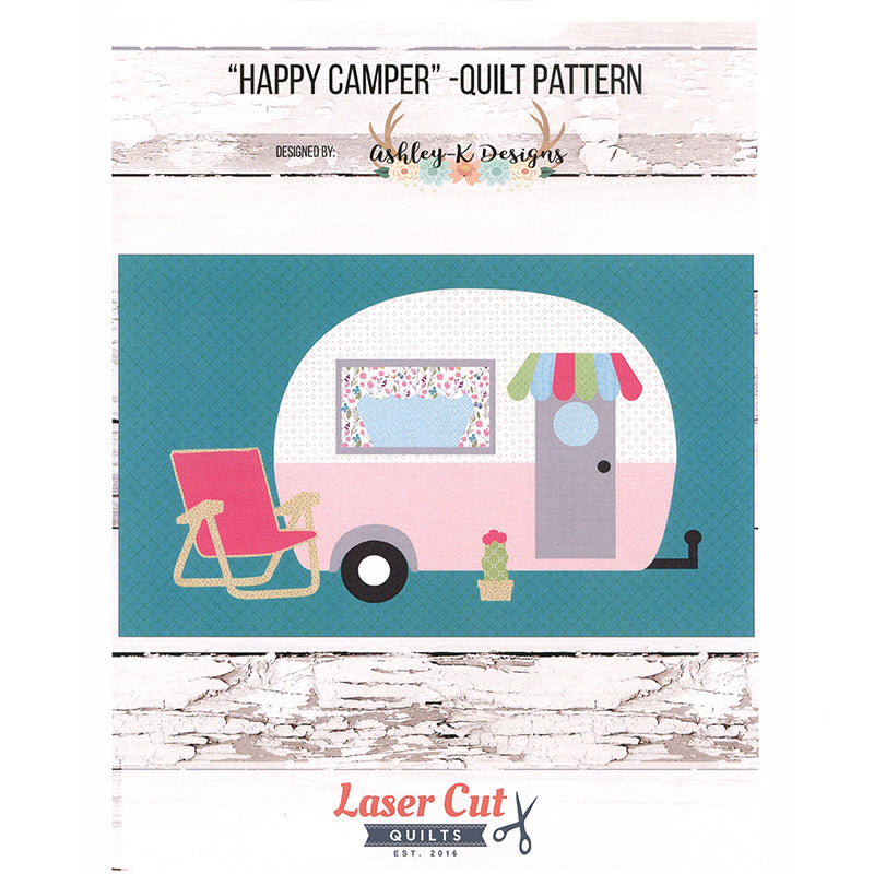 Happy Camper Quilt Pattern with Preprinted FlexiFuse Primary Image
