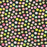 Sweet and Plenty - Inner Dots Black Licorice Yardage Primary Image