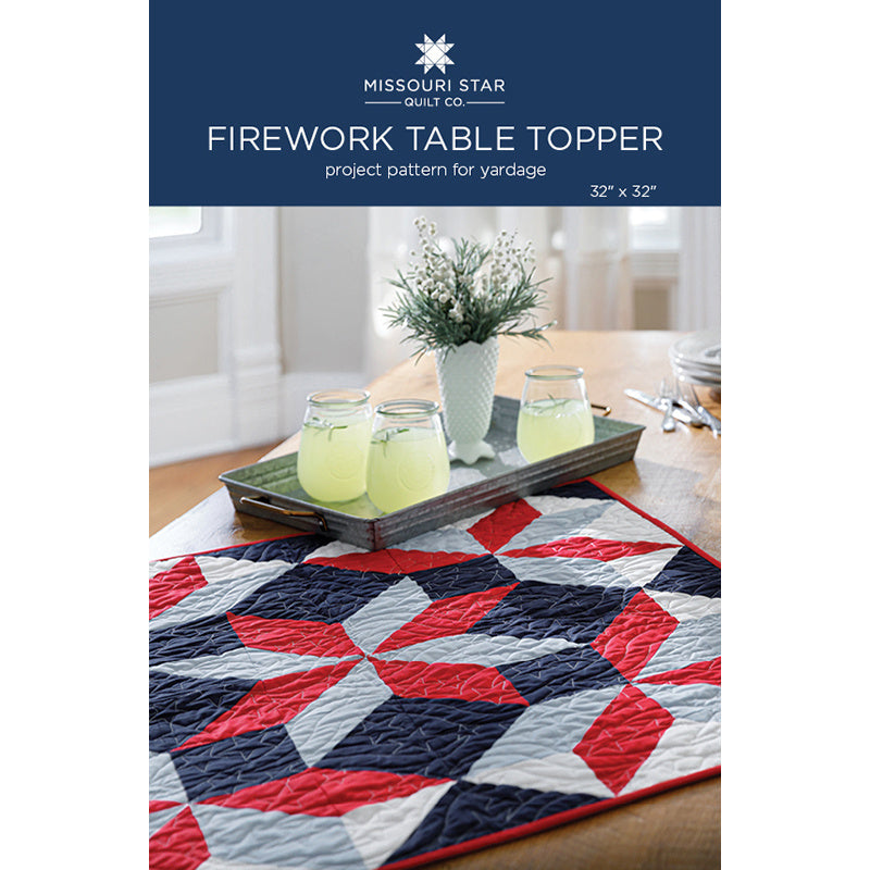 Firework Table Topper Pattern by Missouri Star Primary Image