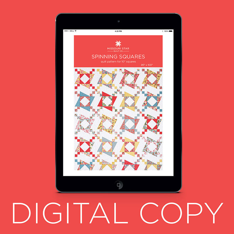 Digital Download - Spinning Squares Quilt Pattern by Missouri Star Primary Image