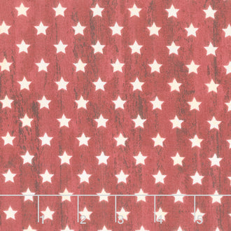 Stonehenge - Stars and Stripes - Stars Red Yardage